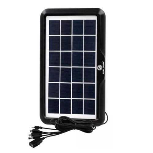 EASY POWER Panel For Charging Solar Devices Sold Without Bulbs-Multicolour