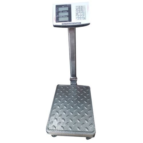 Electronic Rechargeable Digital Weighing Scale-Silver