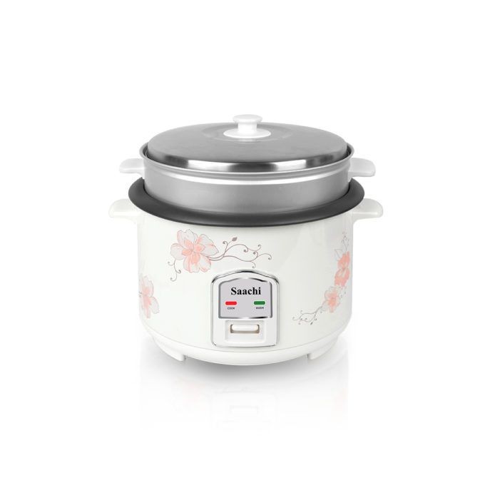 Saachi 2.8 Liters Multifunction 3 In 1 Rice Cooker-White
