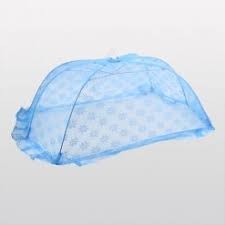Portable Baby Umbrella Mosquito Net - Blue