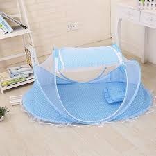 Fold-able And Portable Baby Mosquito Net - Blue