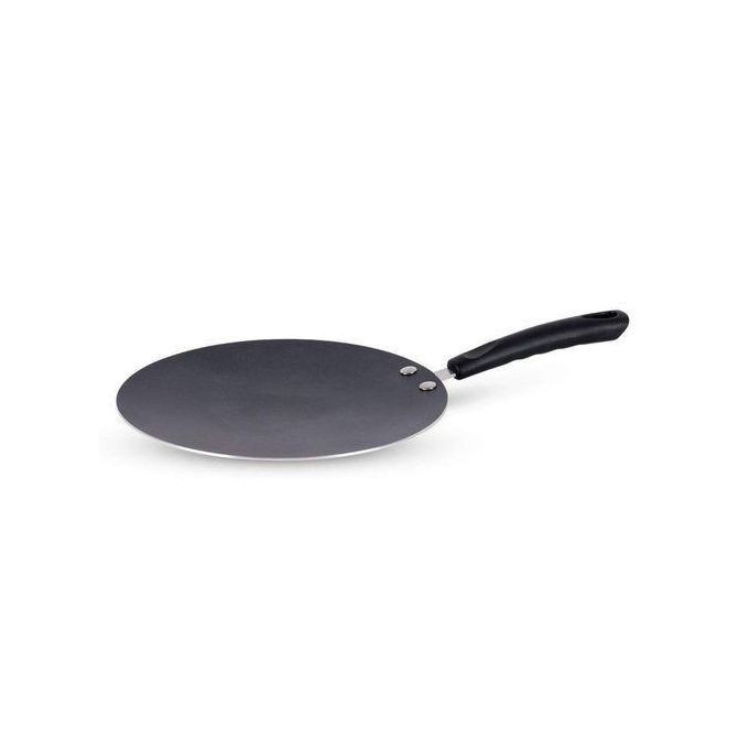 Flat Non-Stick Frying Pan-Black