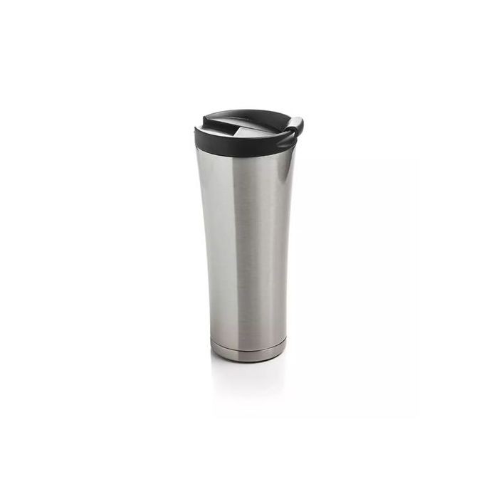 Hot And Cold Stainless Steel Travel Mug Of 0.5Liters-Silver