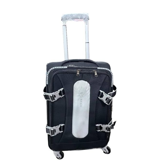 A vintage Small Travel Suitcase Sizes It's Strong Material Durable It's Has Multiple Colours Extremely Durability It's Pure cloth It's Foldable Material It Has Hard Body
