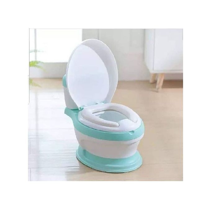 Mini Toilet Training Potty - Blue, White