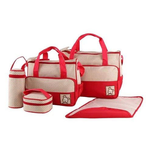 Dotted Baby Bag- Red