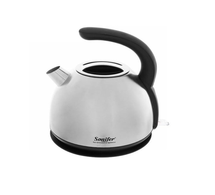 Sonifer Stainless Steel Electric Kettle 1.7L, Classic Design Cordless Fast Water Boiler with Boil Dry Protection