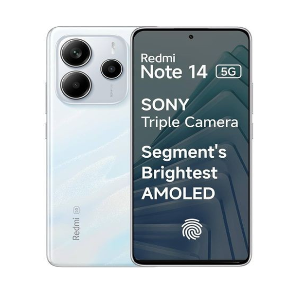 REDMI Note 14 5G 6.67" 8GB RAM 256GB ROM 108MP 5110mAh - White