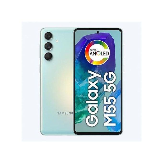 Samsung Galaxy M55 - 6.7" 8GB RAM 256GB ROM 50MP 5000mAh - Light Green