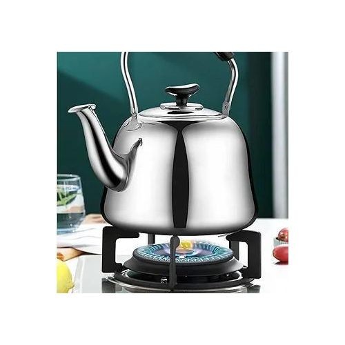 Non Electric Stainless Steel Whistling Kettle-Silver