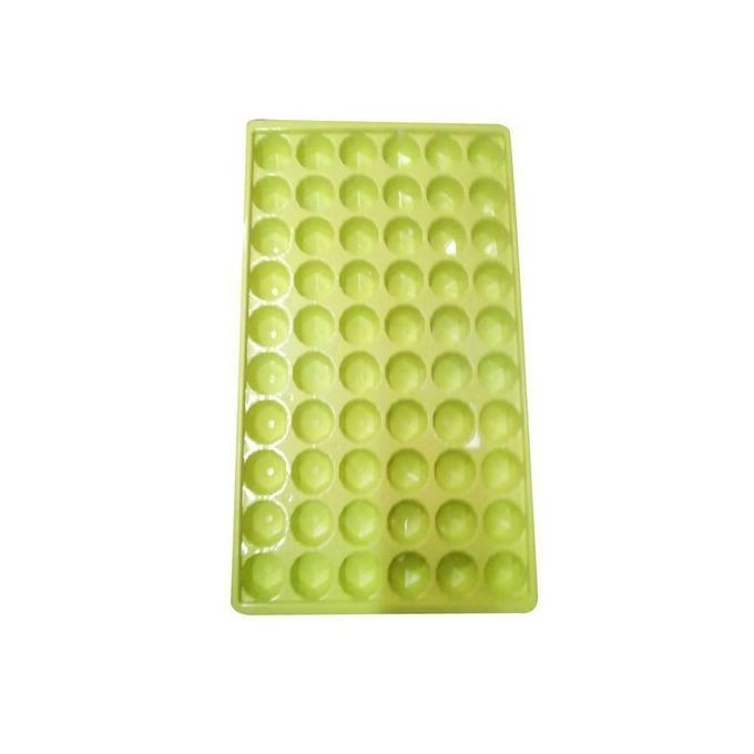 Plastic Ice Tray For Making Ice Cubes/Color May Vary-Green
