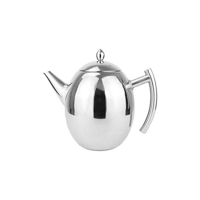 Teapot With Infuser Thick Stainless Steel Teapot Coffee Teapot with Strainer