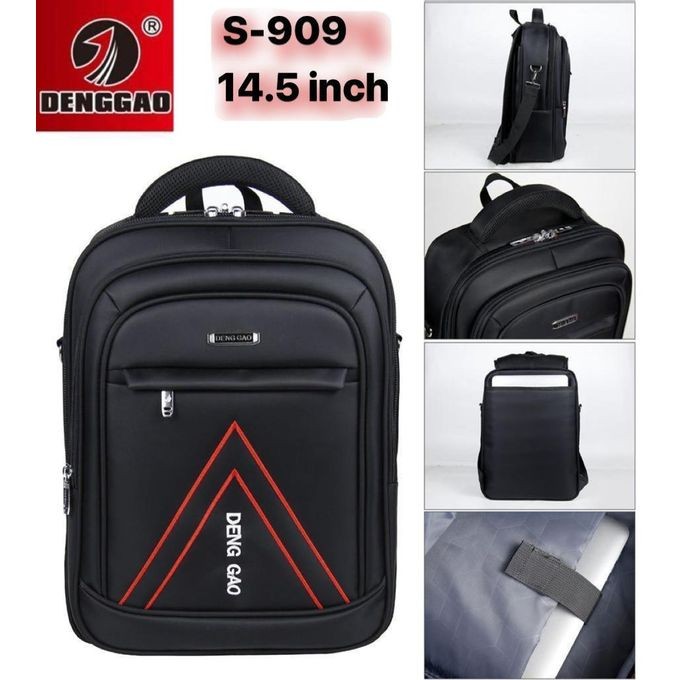 A Small Size School Bag For P1 To P4 Class With Water proof Material Durable And Strong Material It has Two Partitions And File Bag Inside