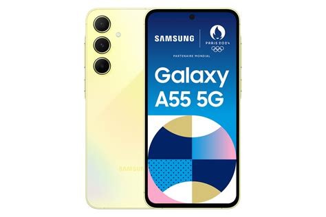 Samsung Galaxy A55 5G 6.6" 8GB RAM 128GB ROM 50MP 5000mAh -  Awesome Lemon