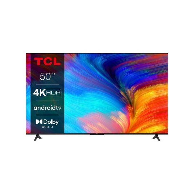 TCL  50 Inch UHD 4K HDR Google TV Smart Android LED TV Bluetooth Youtube Netflix Prime Video Google Play Chromecast Built-In With Inbuilt Free To Air Decoder – Black
