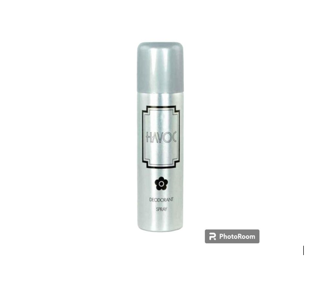 Havoc Silver Deodorant Spray For Men, 200ml