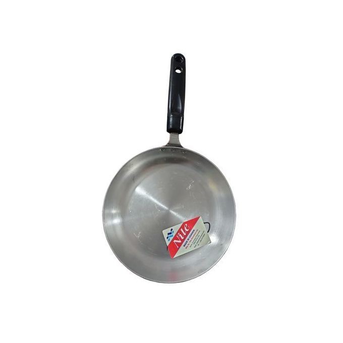 Nile Aluminium 24.5Cm Frying Pan-Silver