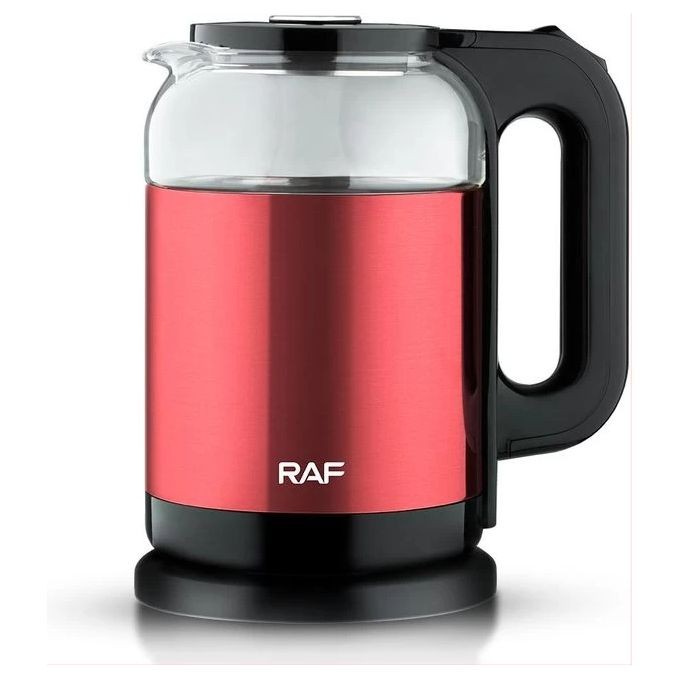 2 Litre Electric Glass Kettle Cordless with Blue LED Light, Borosilicate Glass, Auto Shut-Off and Boil-Dry Protection- Multicolor