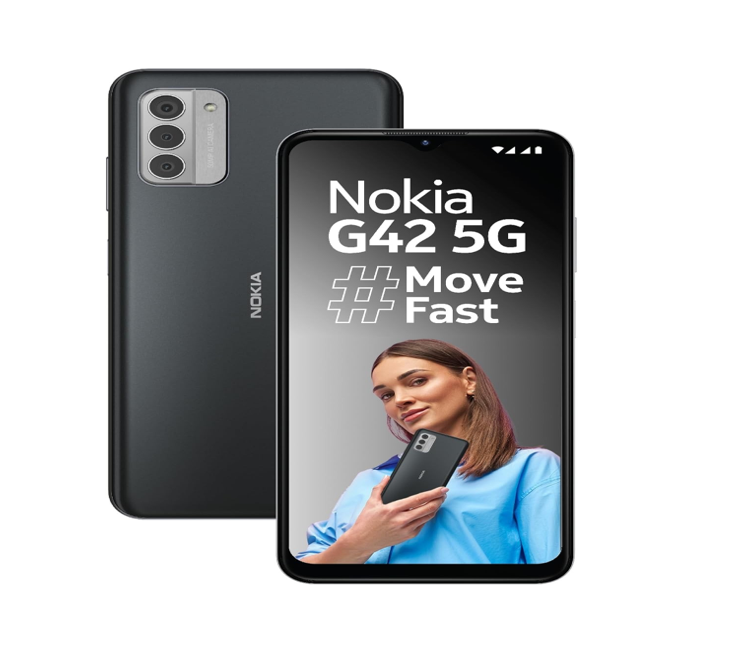 Nokia G42 6.56" 5G 8GB RAM 256GB ROM 5000mAh Storage - Grey