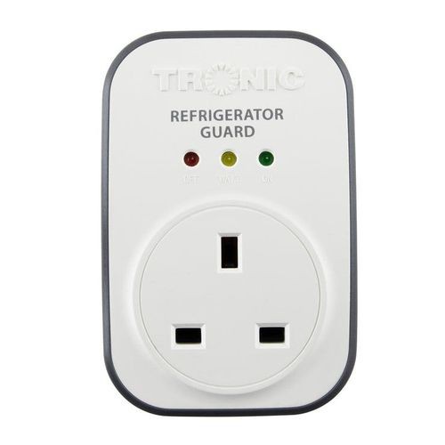 Accetronics Tronic Electronic Refrigerator Guard For Guarding Fridges Against Power Surges-White