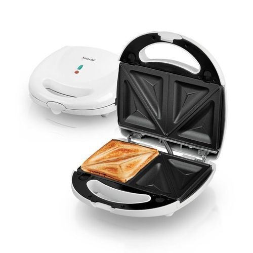 saachi 2 Piece Sandwich Maker - White
