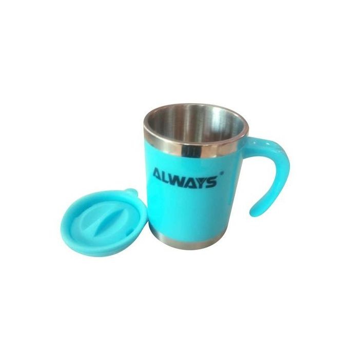 Popular Hot and Cold Travel Mug Of 0.4Liters-Blue