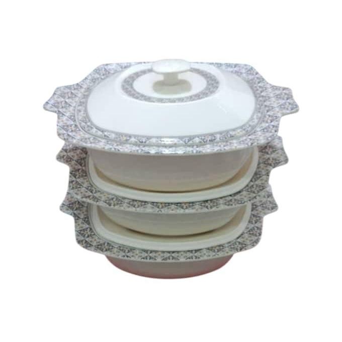 6 pieces Set Of Very Heavy Melamine Bowls Non Breakable Dishes For Serving Food - Multicolor