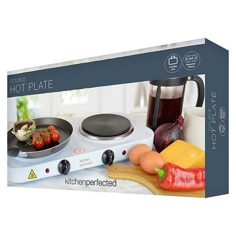 Quality Electric Hotplate With Coils-White