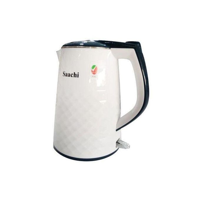 Saachi Electric Kettle For Boiling Water Of 1.8 Liters-White