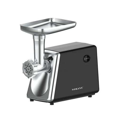 Sokany Electric Meat Grinder Sausage Stuffer Cutting Blade Grinding Plates & Kubbe Attachment Processor - Multicolor