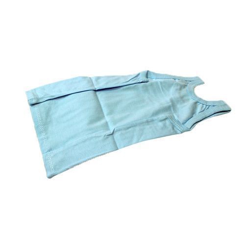 Baby Cotton Vest - Blue