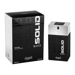 Sapil Solid Black Perfume For Men 100ml