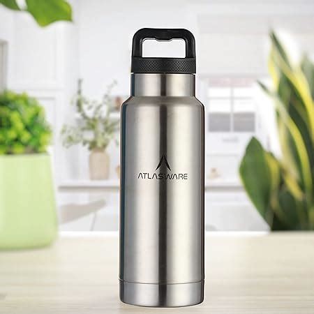 Stainless Steel Unbreakable Thermal Slim Flask-Silver