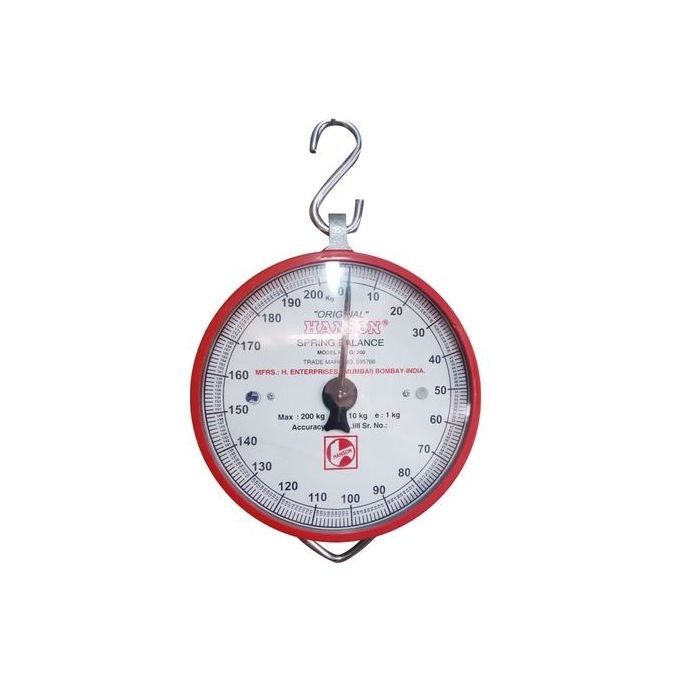 Hanson  Mechanical Weighing Scale With Accurate Measurements-Silver
