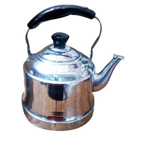 Heavy Duty Non-Electric Whistling Kettle-Silver