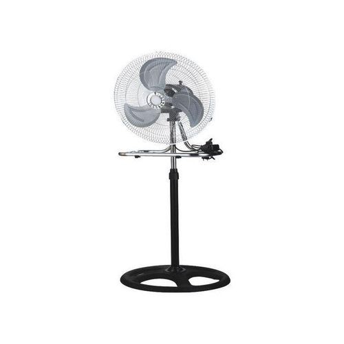 Adjustable Stand And Table Oscillating Fan 18 - Silver, Black