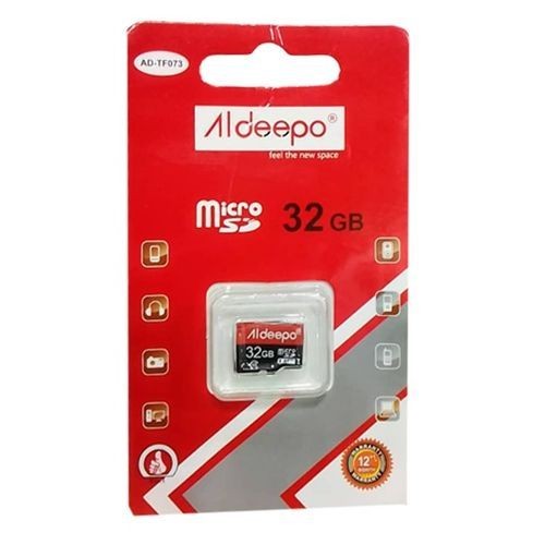 Aldeepo Memory Card Micro Sd Of 32 Gb-Black