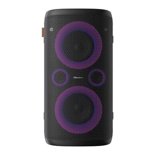 Party Speaker With 2 Microphones 5 Dj Effects Karaoke Mode 5 Dj Effects And 15 Hours of Play Time-Black