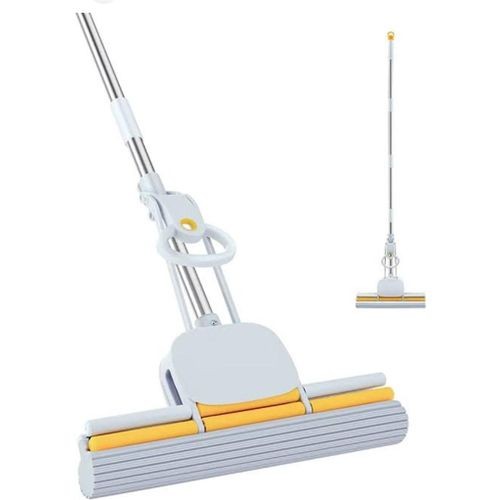 Mop With Premium Soft Absorbent Sponge-Multicolour