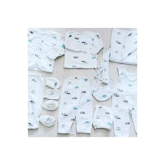 11 PCs In 1 Carton Baby Wear - Multi coloured
