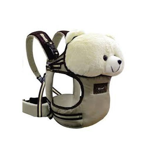 Baby Carrier with  Bear Head - Cream