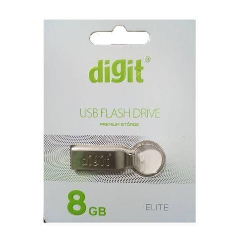 USB Flash Drive With Key Holder Storage Function-Silver