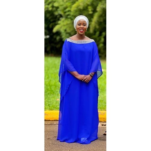 Women's kaftan Dress - Blue