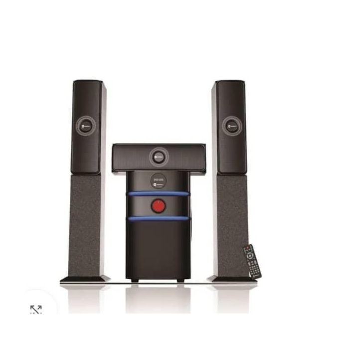 Sayonapps  3.1 CH Multimedia Spear Home Theatre System With Very Clear Sound And A Good Bass-Black