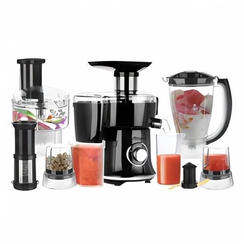 Hoffmans 10 In1 Juicer Blender Extractor Mincer Food Processor -Clear .