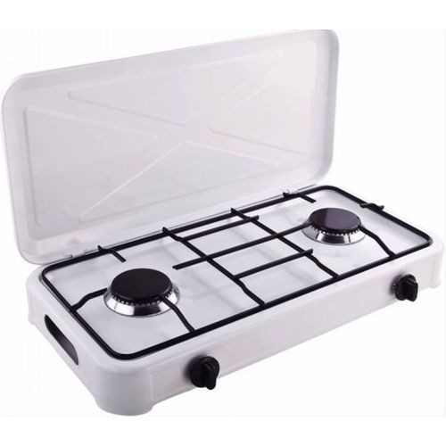 Starlux  2 Burner Gas Cooking Stove - White