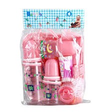 Baby Gift Set Pack  Milk Baby Feeding Bottles Set- Pink.