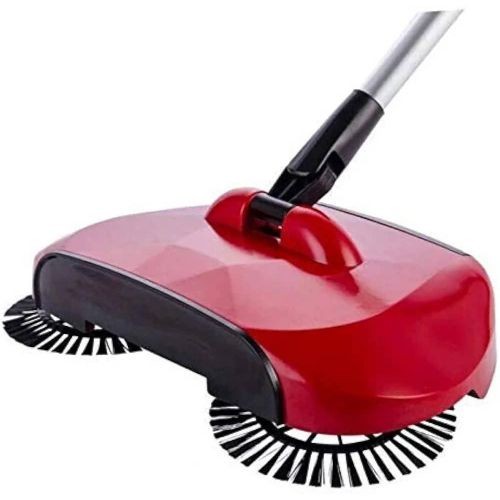 Manual Non Electric Sweeping Broom With High quality sweeping Materials And Handle-Multicolour