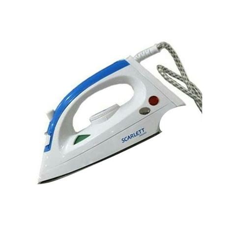 Flat Iron Scarlet Steam & Dry  - White,Blue