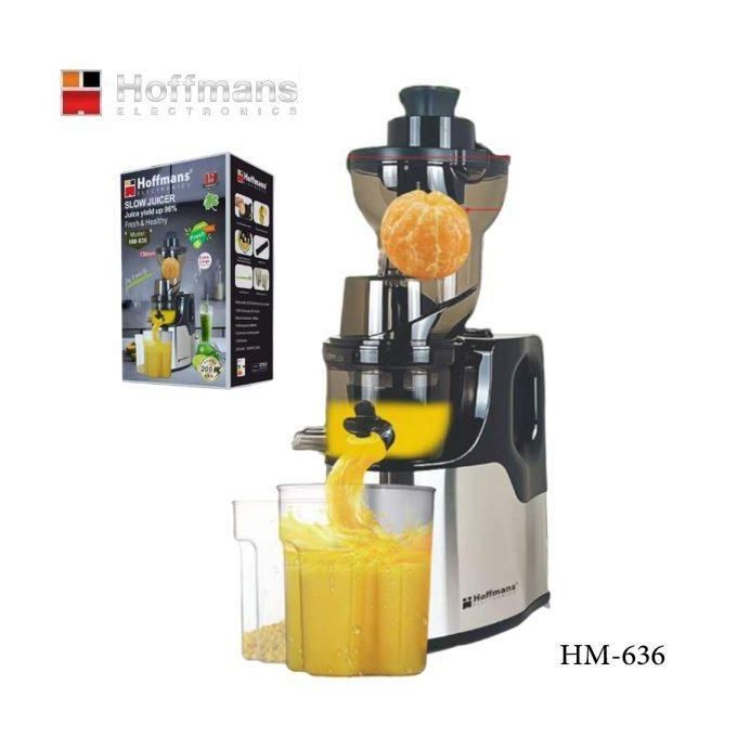 Hoffmans Slow Juicer & Juice Extractor 200W
